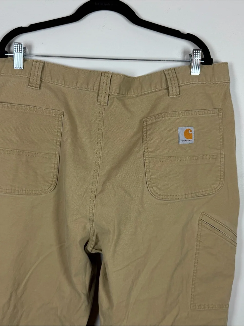 Carhartt RUGGED FLEX RELAXED FIT CANVAS WORK Tan PANT Size 42 x 30 Gorpcore